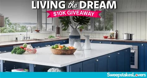 hgtv sweepstakes food network|Living the Dream $10K Giveaway .
